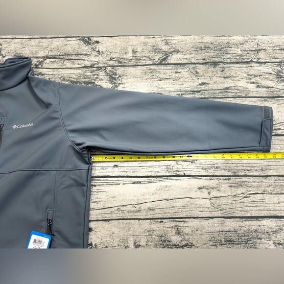 Columbia Ascender Softshell Jacket for Men, Full Zip Gray, Size XL - Picture 5 of 11